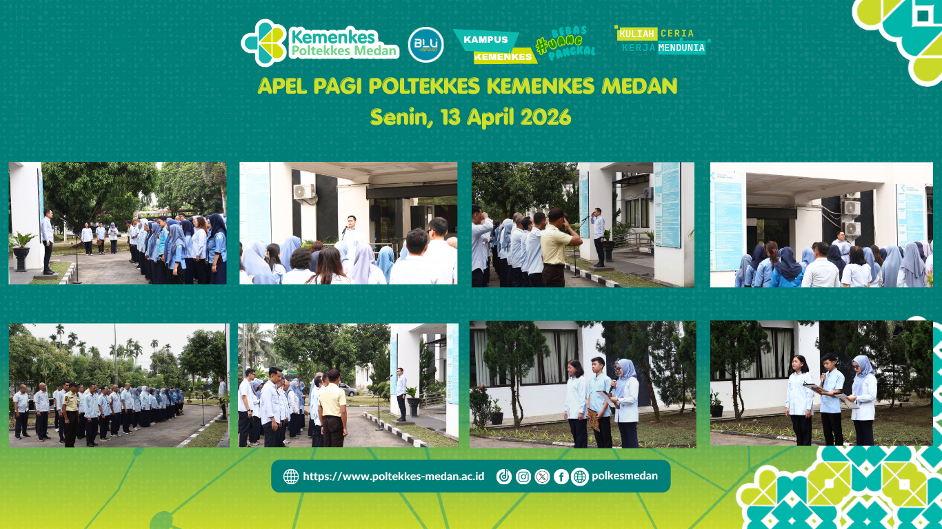 Apel Pagi Direktorat Poltekkes Kemenkes Medan, 13 April 2026